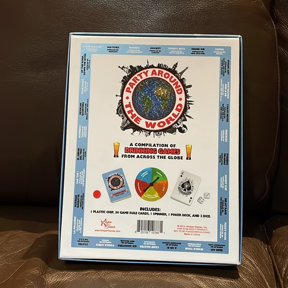 Party Around the World Drinking Game - Picture 2 of 2